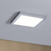 Paulmann Atria loftlampe 2.700 K 22x22 cm, krom