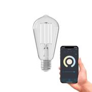 Calex Smart E27 ST64 LED 7 W filament 1800-3000K