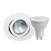 Megatron DecoclicSet LED-indb.ring GU10 4,2 W hvid