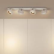 LEDVANCE Venus LED-loftspot, 3.000 K, 4-lys, hvid