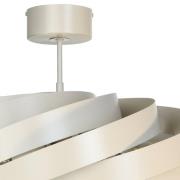 Euluna Vento loftslampe, beige, Ø 60 cm