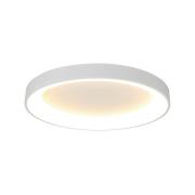 Loftlampe Niseko II, CCT, fjernbetjening, Ø 65 cm, hvid