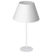 Soho bordlampe, konisk, højde 56 cm, hvid