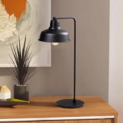 Berceste 181BLACK-ML bordlampe, sort metal Højde 55 cm