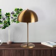 Bordlampe Varzan 10857, antik guld, metal, højde 50 cm