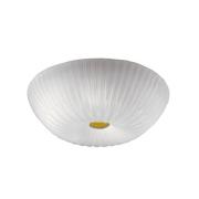 Kolarz Murano Sagredo loftlampe, opal, Ø 30 cm, Murano-glas