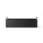 ferm LIVING Plant Box Small, sort, 45 x 16 x 14 cm, stål