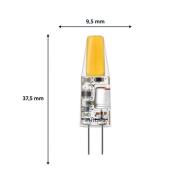 Philips LED-stiftsokkelpære G4 1,7W klar 2.700K 12V