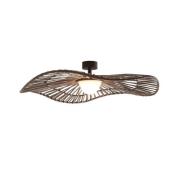 Bover udendørs loftlampe Mediterránia, brun, Ø 105 cm