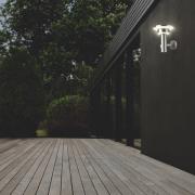 LEDVANCE Endura Solar Double Circle væglampe stål