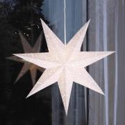 Hængende papirstjerne Romantic Star