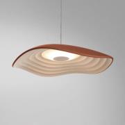 Bover LED-hængelampe Valentina S24, terracotta/hvid