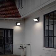 LED-væglampe CMD 9080, antracit, bredde 21 cm, IP54