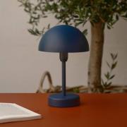 LED-bordlampe med batteri Ellen To-Go, blå, aluminium