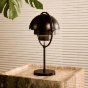 Gubi Akku-bordlampe-Multi-Lite, sort, stål, højde 30 cm