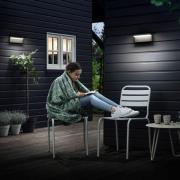 Philips udendørs LED-væglampe Bustan UE, 2-pak, 2.700 K