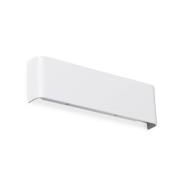 Ideal Lux LED-væglampe Delta, hvid, B 30 cm, op/ned