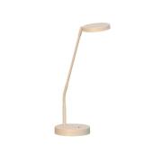 LED-bordlampe Sorento, højde 48 cm, sandfarvet, metal, CCT