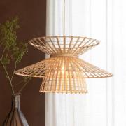 GOOD & MOJO Hængelampe Machu Picchu, natur, Ø 57 cm, bambus