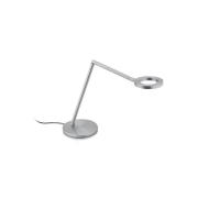 LED-bordlampe Tessa-T, mat nikkel, CCT, bevægelseskontrol