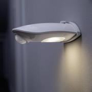 OSRAM udendørs LED-væglampe DOORLED DOWN sølv Sensor Batteri