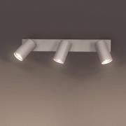 OSRAM loftspot OCTAGON, hvid, 3 lyskilder, GU10-LED 927 dæmpbar