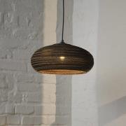 OSRAM hængelampe DROP, brun, Ø 40 cm, bølgepap, E27