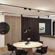 Paulmann URail-pendel Alejandro sort 4.000 K 3-trins dæmpbar