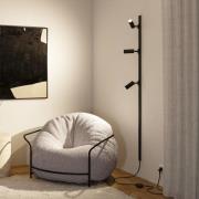 Paulmann URail strømforsyningskabel/afbryder sort mat 2,4 m