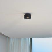Arcchio Rotari LED-loftlampe, der kan drejes, sort