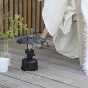 Markslöjd LED-bordlampe Fanos, sort, dæmpbar, IP44