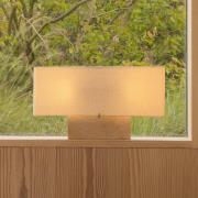 Audo bordlampe Nonna, travertin-/sandfarvet, højde 30 cm