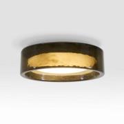 MARSET LED-loftlampe Ringo, Ø 70 cm, mørk røggrå, CCT