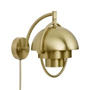 Gubi Væglampe Multi-Lite, messingfarvet, metal, G9