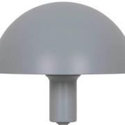Bordlampe Ellen mini, grå, højde 25 cm, metal