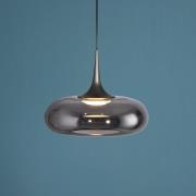 Schöner Wohnen LED-hængelampe Posh 1 lyskilde, røget glas, 3.000 K