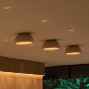 Vibia Duo 4874 LED-loftslampe, creme