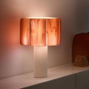 LZF bordlampe Kactos, lyserød/hvid, højde 52 cm