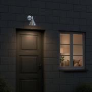 PR Home Udendørs væglampe Mini-Tripp, sølvfarvet, IP44, E27