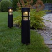 LED-sokkellampe solcelle Rundi i sæt af 2