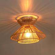 Loftlampe Tasman, Ø 32 cm, naturfarvet, papir