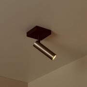 Loftspot Grado, længde 10 cm, grå, metal