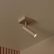 Loftspot Grado, længde 10 cm, taupe, metal