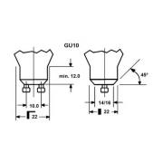 LED-pære SUPERIA RETRO, ES50 GU10 6 W 940 580 lm dæmpbar