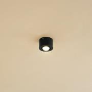 Lindby Downlight Jyla, 1 lyskilde, sort mat, GX53
