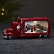 Merryville - LED dekolampe julemandens lastbil