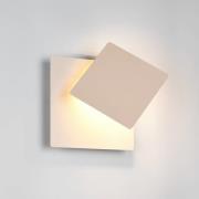 LED-væglampe Mio, beige, bredde 18 cm, metal
