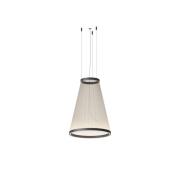 Vibia LED-hængelampe ARRAY beige 71 x 55 cm Konus 927 dæmpbar