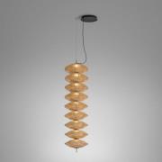 Bover LED-pendellampe Yuyun S/9L, dæmpbar 0-10V, beige