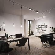 Paulmann URail strømskinne, signalhvid, længde 1 m, aluminium